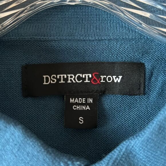 NEW Dstrct & Row Mens Polo Shirt - Picture 4 of 7